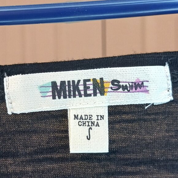 #204 3/$18 - Miken Black Tank Top Size S - Picture 6 of 6